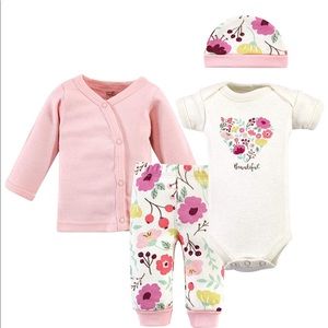 Floral Layette Set
